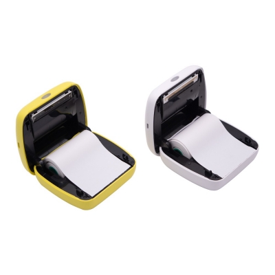 58 mm mobiles Thermoetikett Barcode tragbarer Aufkleber Mini-Fototasche Bluetooth-Drucker
